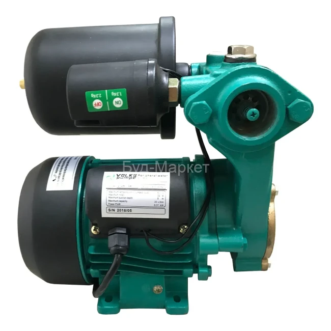 Насосна станція VOLKS pumpe WZ370 0,37кВт бак 2л Насосна станція VOLKS pumpe WZ370 0,37кВт бак 2л
