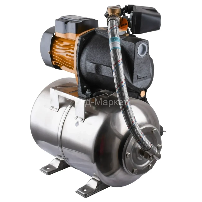 Насосна станція Optima JET150-24INOX 1,3кВт чавун довгий на гребінці Насосна станція Optima JET150-24INOX 1,3кВт чавун довгий на гребінці