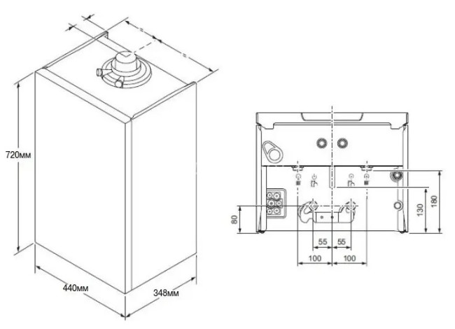 Котел газовый Vaillant ecoTEC plus VU-4