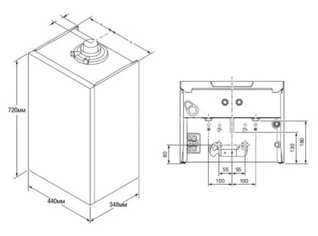 Котел газовый Vaillant ecoTEC plus VUW 40CS 1-5 (N-INT2)-4