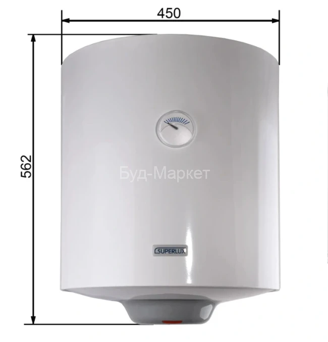 Водонагрівач SUPERLUX 50V 1.5K EU2 (4015004)